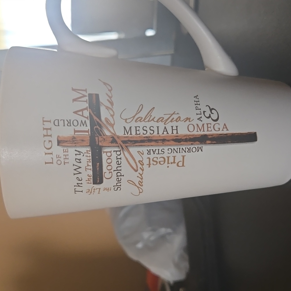 Inspirational White Ceramic Mug